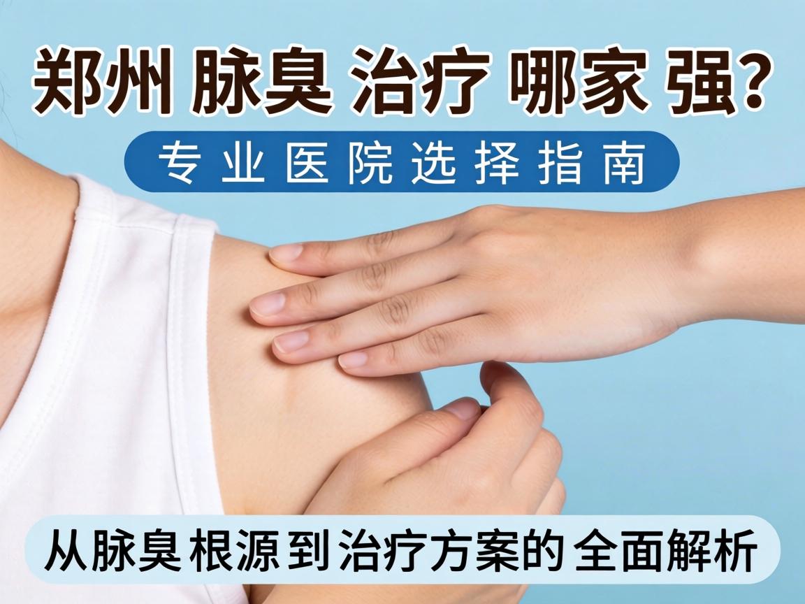 郑州腋臭治疗哪家强？专业医院选择指南，从腋臭根源到治疗方案的全面解析