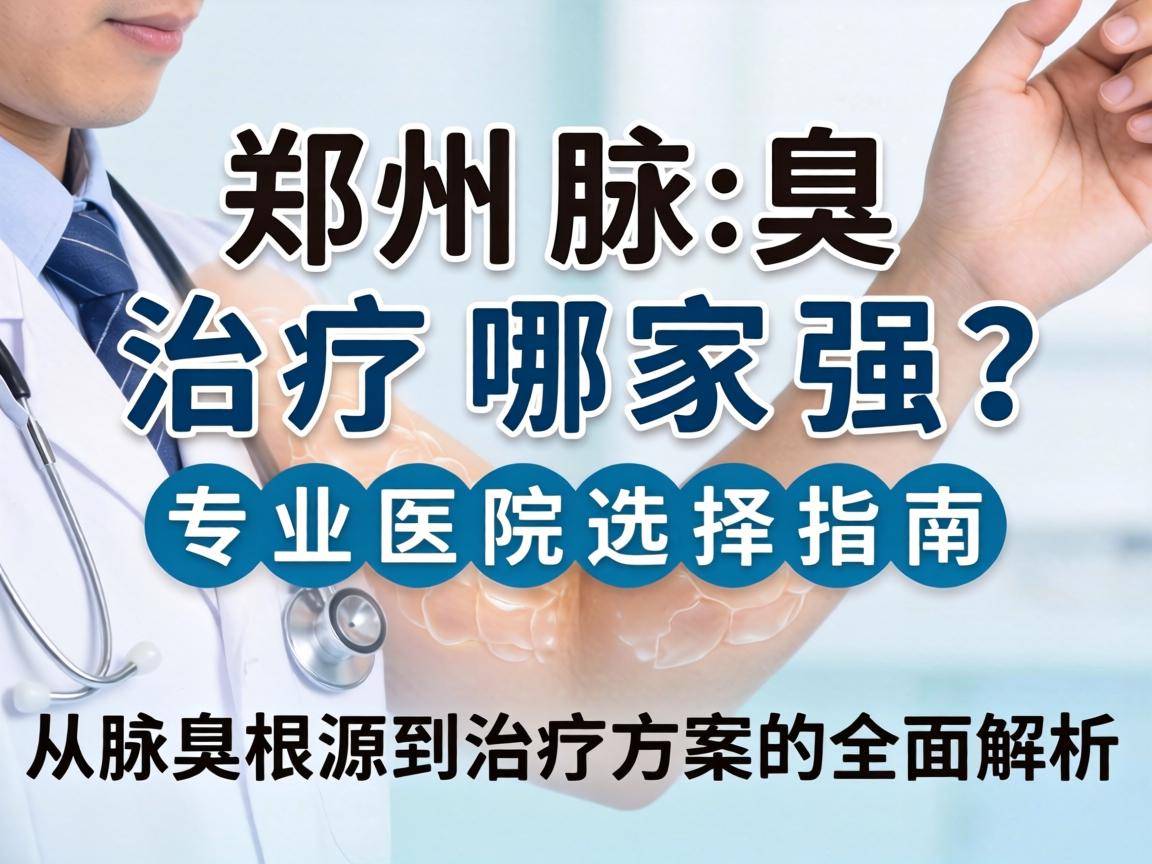 郑州腋臭治疗哪家强？专业医院选择指南，从腋臭根源到治疗方案的全面解析