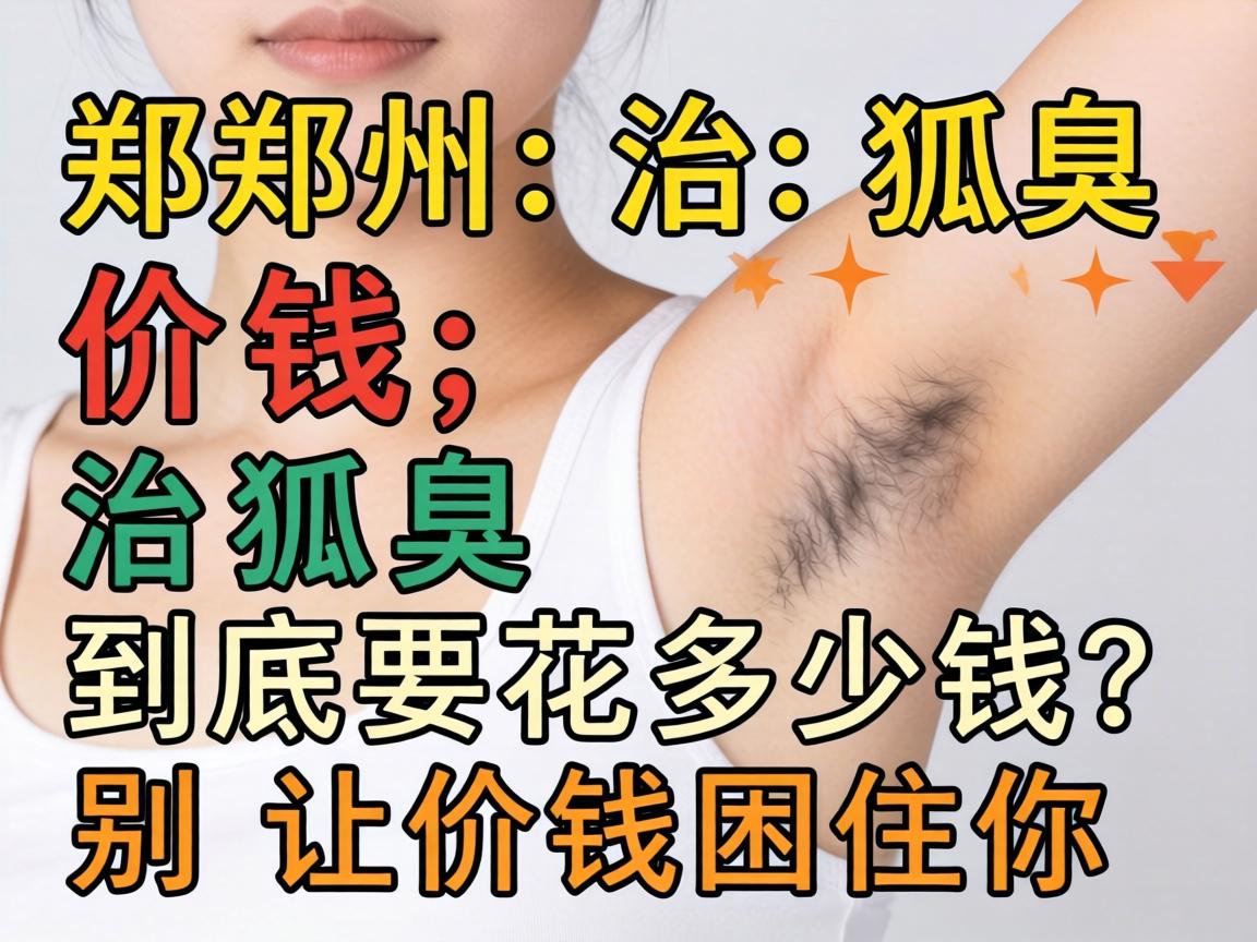 郑州治狐臭价钱，治狐臭到底要花多少钱？别让价钱困住你