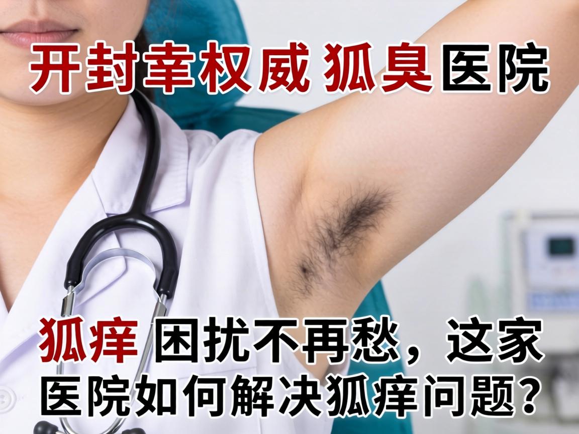 开封最权威狐臭医院，狐臭困扰不再愁，这家医院如何解决狐臭问题？