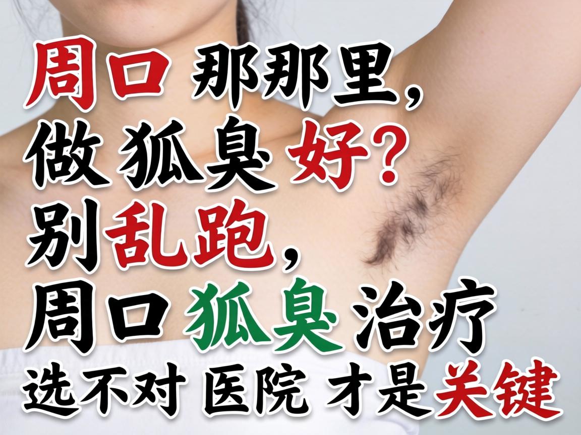 周口那里做狐臭好？别乱跑，周口狐臭治疗选对医院才是关键