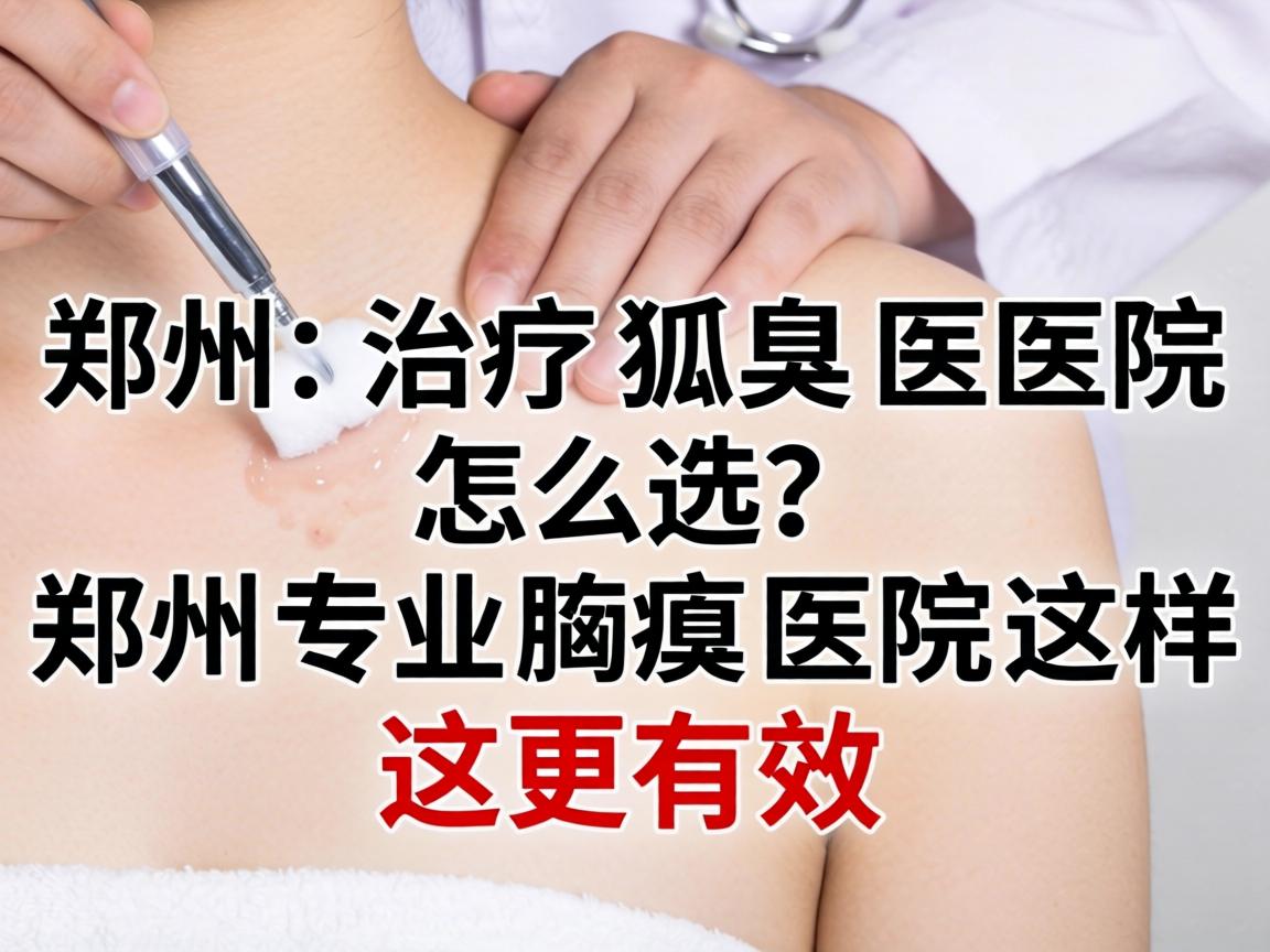 郑州治疗狐臭医院怎么选?郑州专业腋臭医院这样更有效 郑州治疗狐臭医院怎么选?郑州专业腋臭医院这样更有效