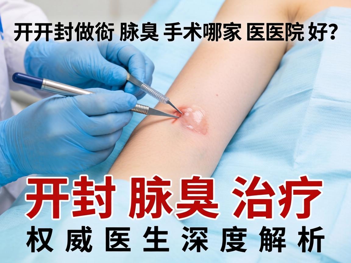 开封做腋臭手术哪家医院好？开封腋臭治疗权威医生深度解析