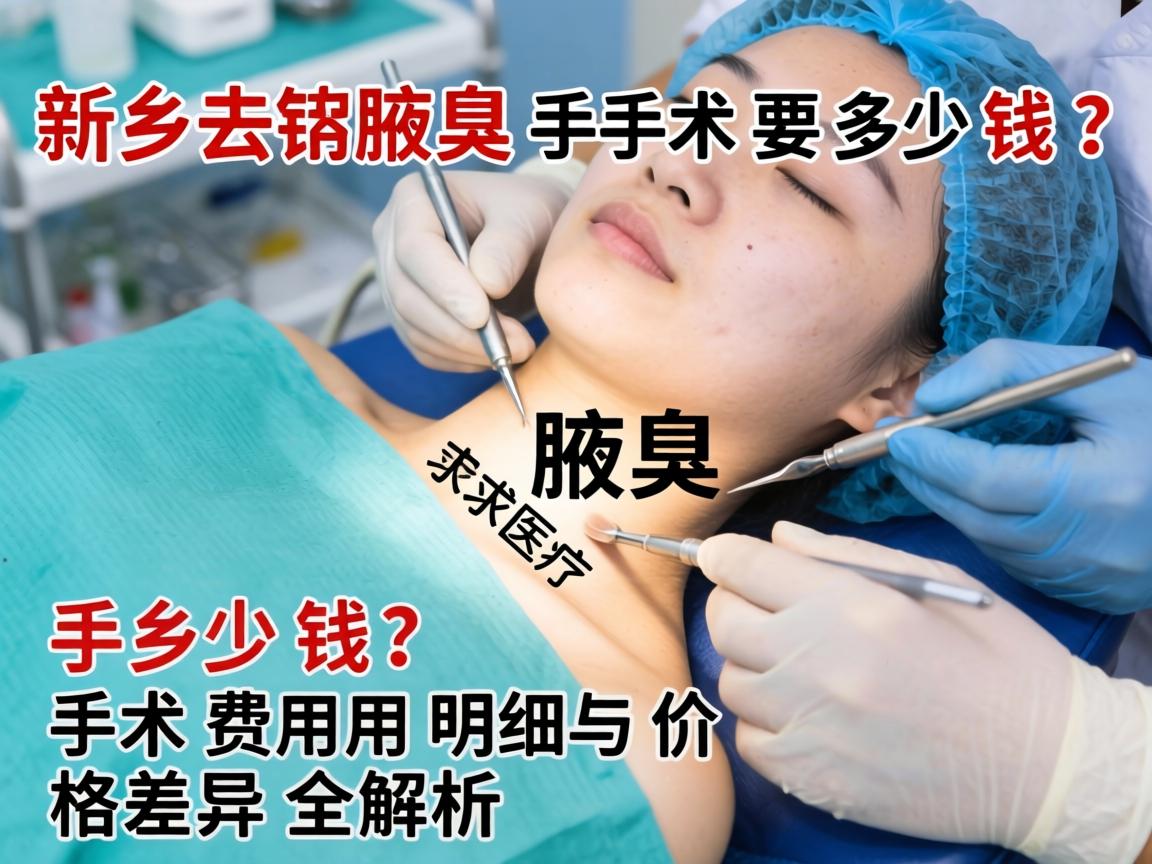 新乡去腋臭手术要多少钱?手术费用明细与价格差异全解析 新乡去腋臭手术要多少钱?手术费用明细与价格差异全解析