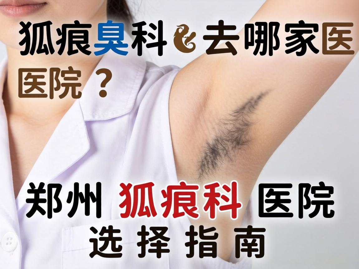 狐臭科去哪家医院？郑州狐臭科医院选择指南