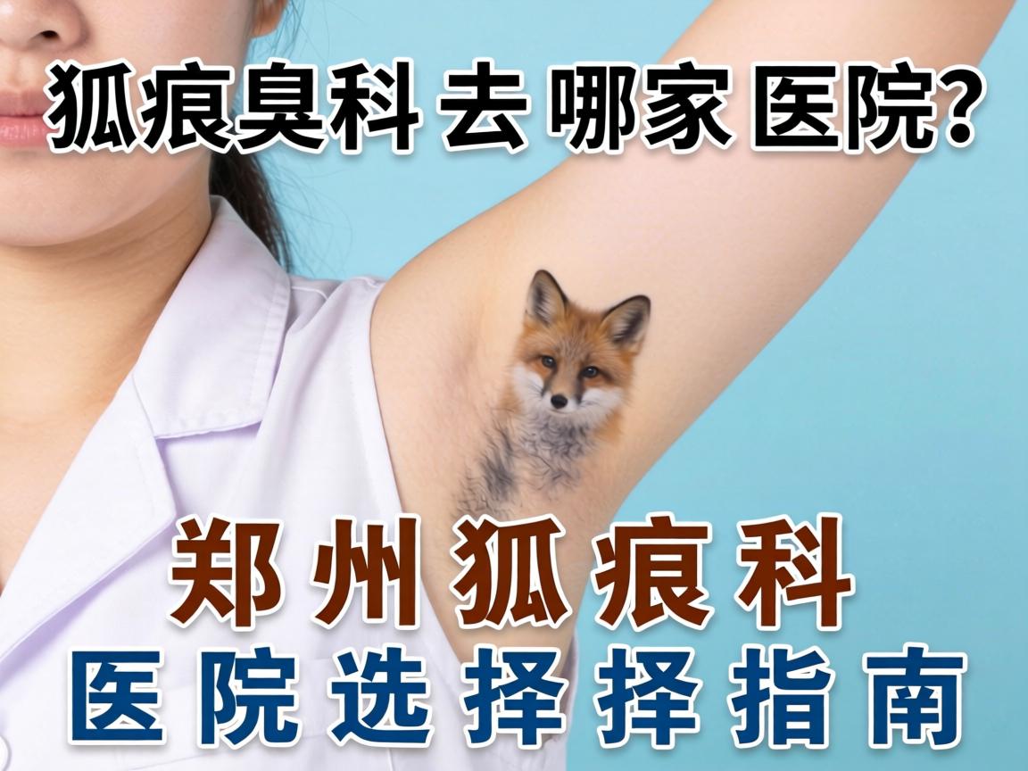 狐臭科去哪家医院？郑州狐臭科医院选择指南