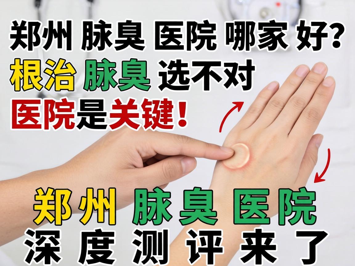 郑州腋臭医院哪家好？根治腋臭选对医院是关键！郑州腋臭医院深度测评来了