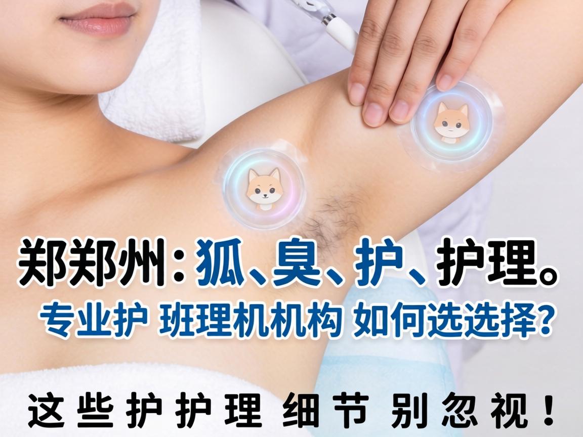 郑州狐臭护理，专业护理机构如何选择？这些护理细节别忽视！
