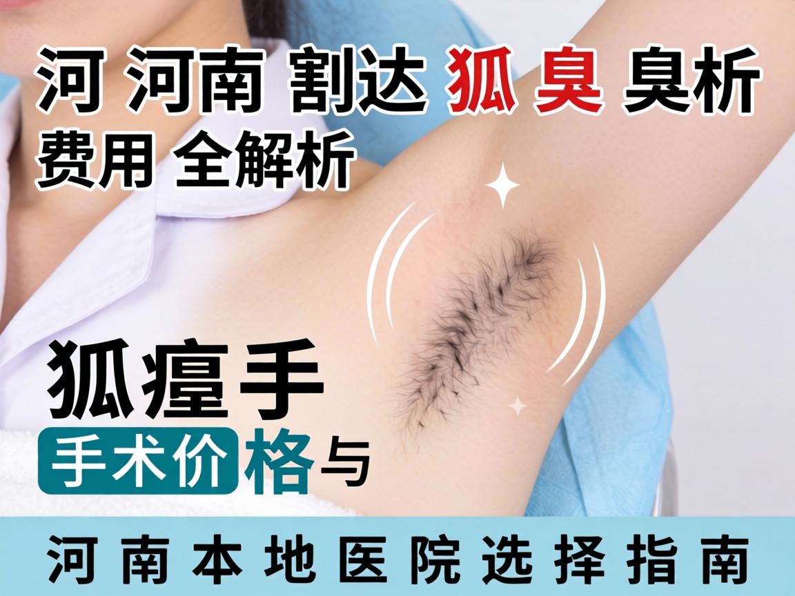 河南割狐臭费用全解析，狐臭手术价格与河南本地医院选择指南