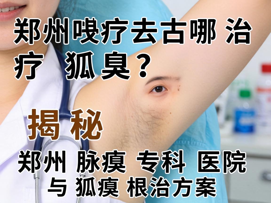 郑州去哪治疗狐臭？揭秘郑州腋臭专科医院与狐臭根治方案