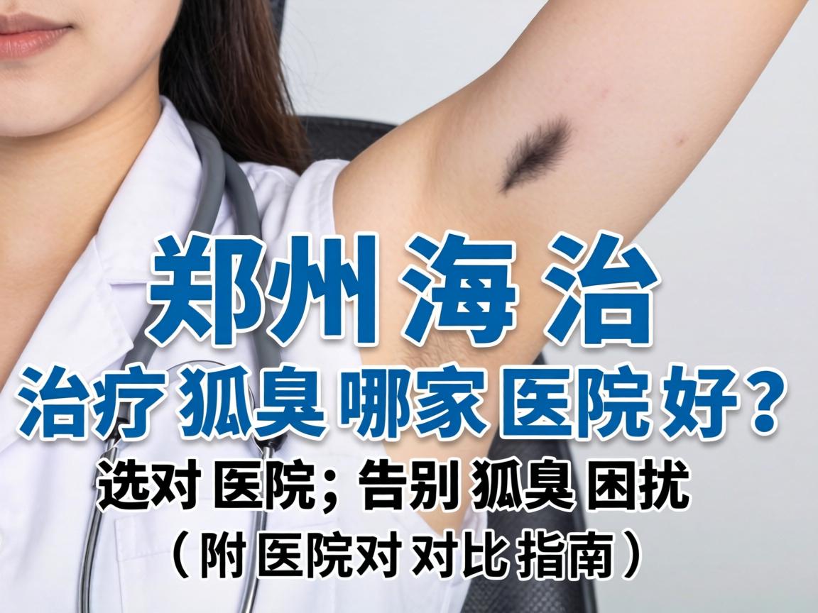 郑州治疗狐臭哪家医院好？选对医院，告别狐臭困扰（附医院对比指南）
