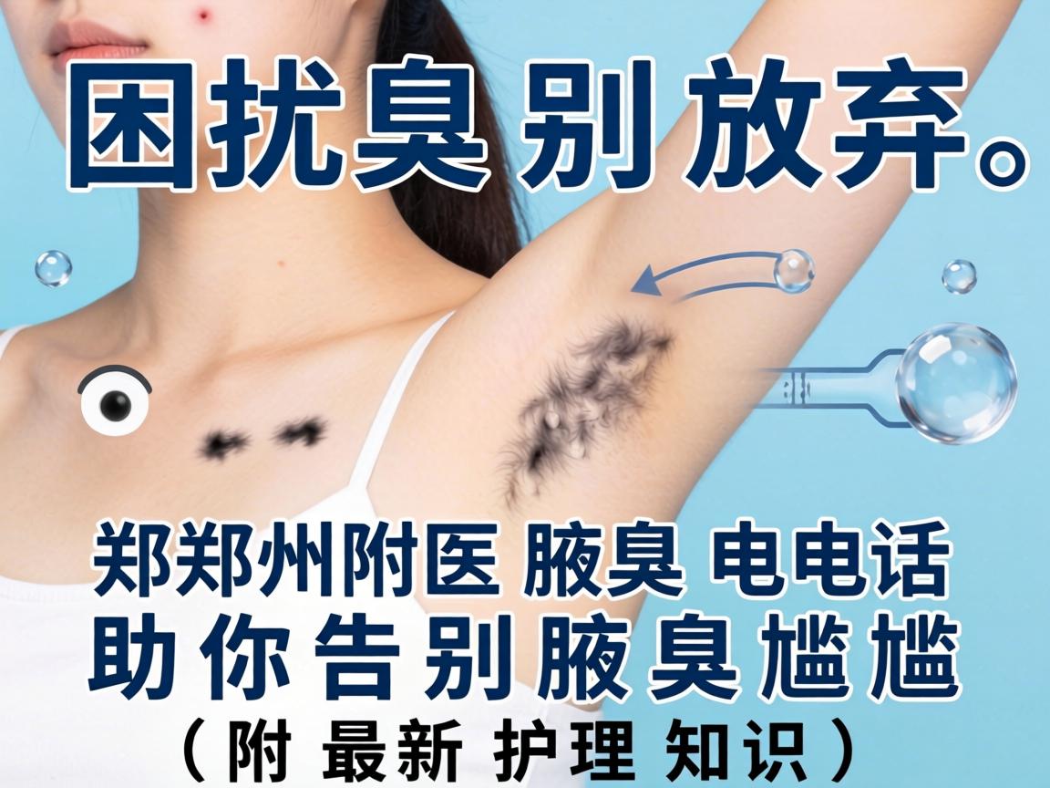 腋臭困扰别放弃,郑州附医腋臭电话助你告别腋臭尴尬(附最新护理知识) 腋臭困扰别放弃,郑州附医腋臭电话助你告别腋臭尴尬(附最新护理知识)