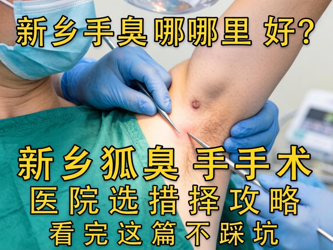 新乡狐臭手术哪里好？新乡狐臭手术医院选择攻略，看完这篇不踩坑