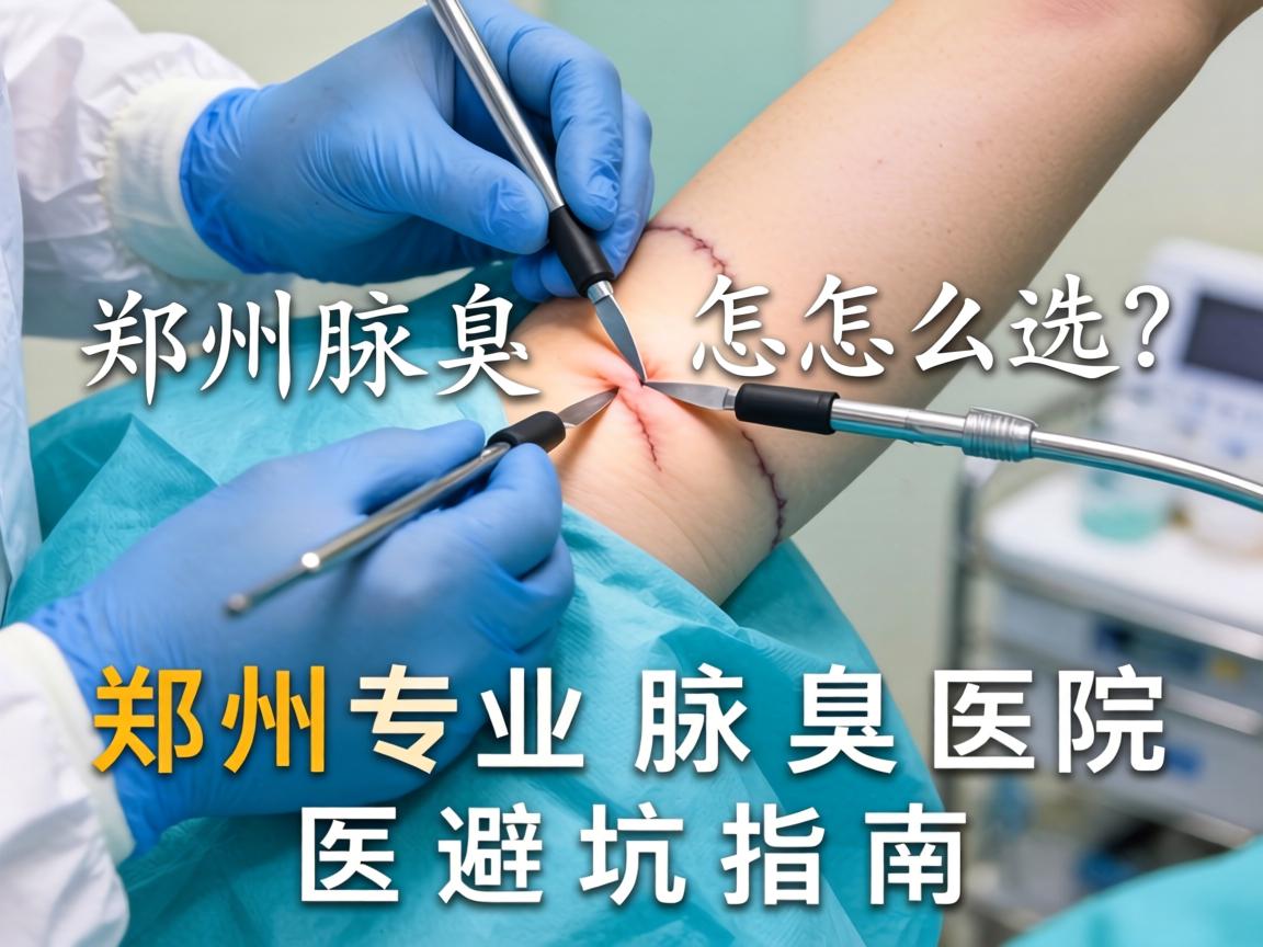 郑州腋臭手术医院怎么选？郑州专业腋臭医院避坑指南