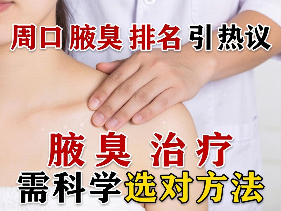 周口腋臭排名引热议,腋臭治疗需科学选对方法 周口腋臭排名引热议,腋臭治疗需科学选对方法