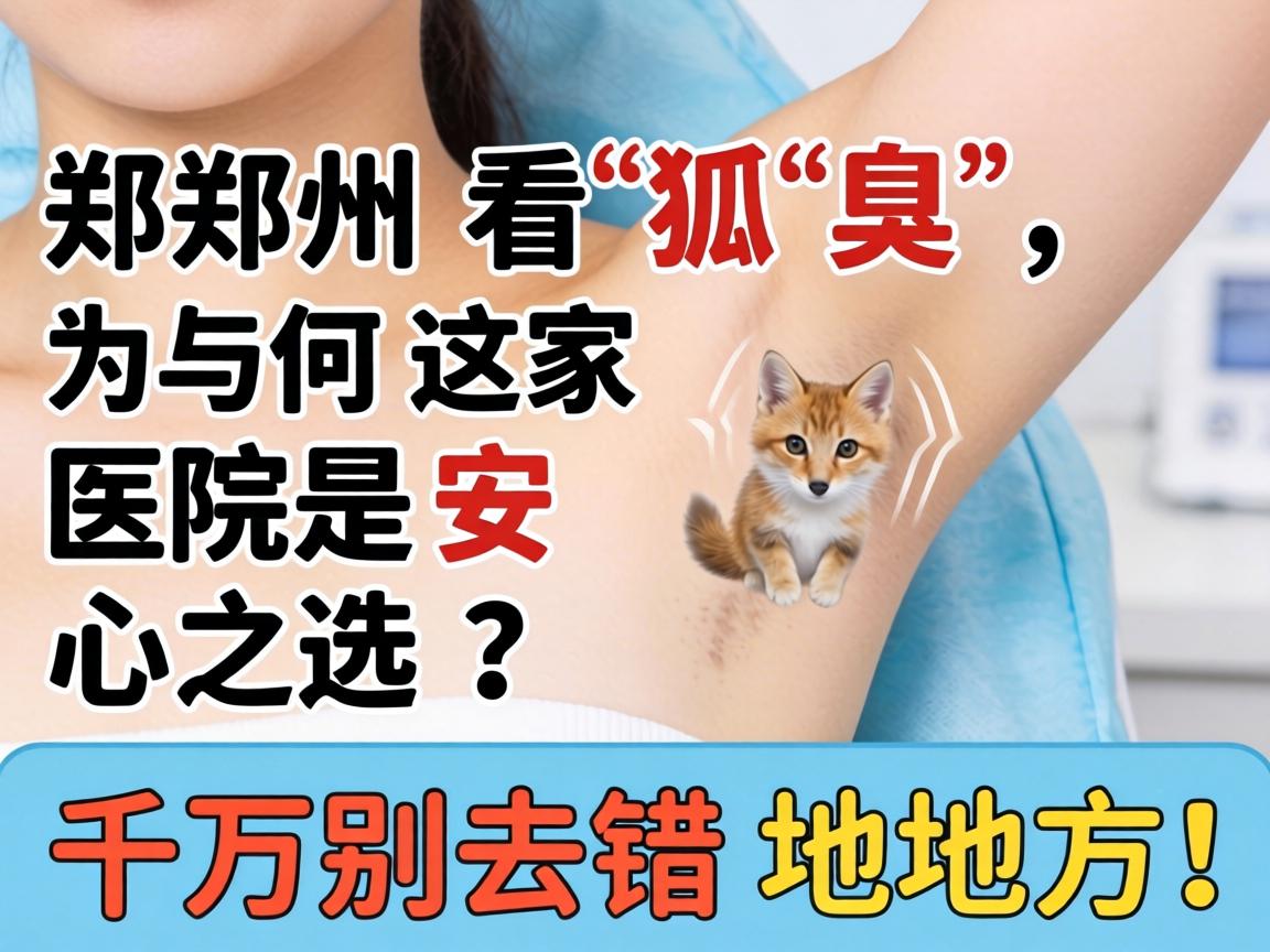 郑州看狐臭,为何这家医院是安心之选?千万别去错地方! 郑州看狐臭,为何这家医院是安心之选?千万别去错地方!