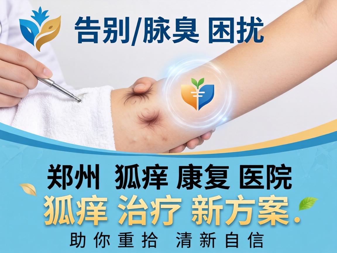 告别腋臭困扰，郑州狐臭康复医院深度解析狐臭治疗新方案，助你重拾清新自信