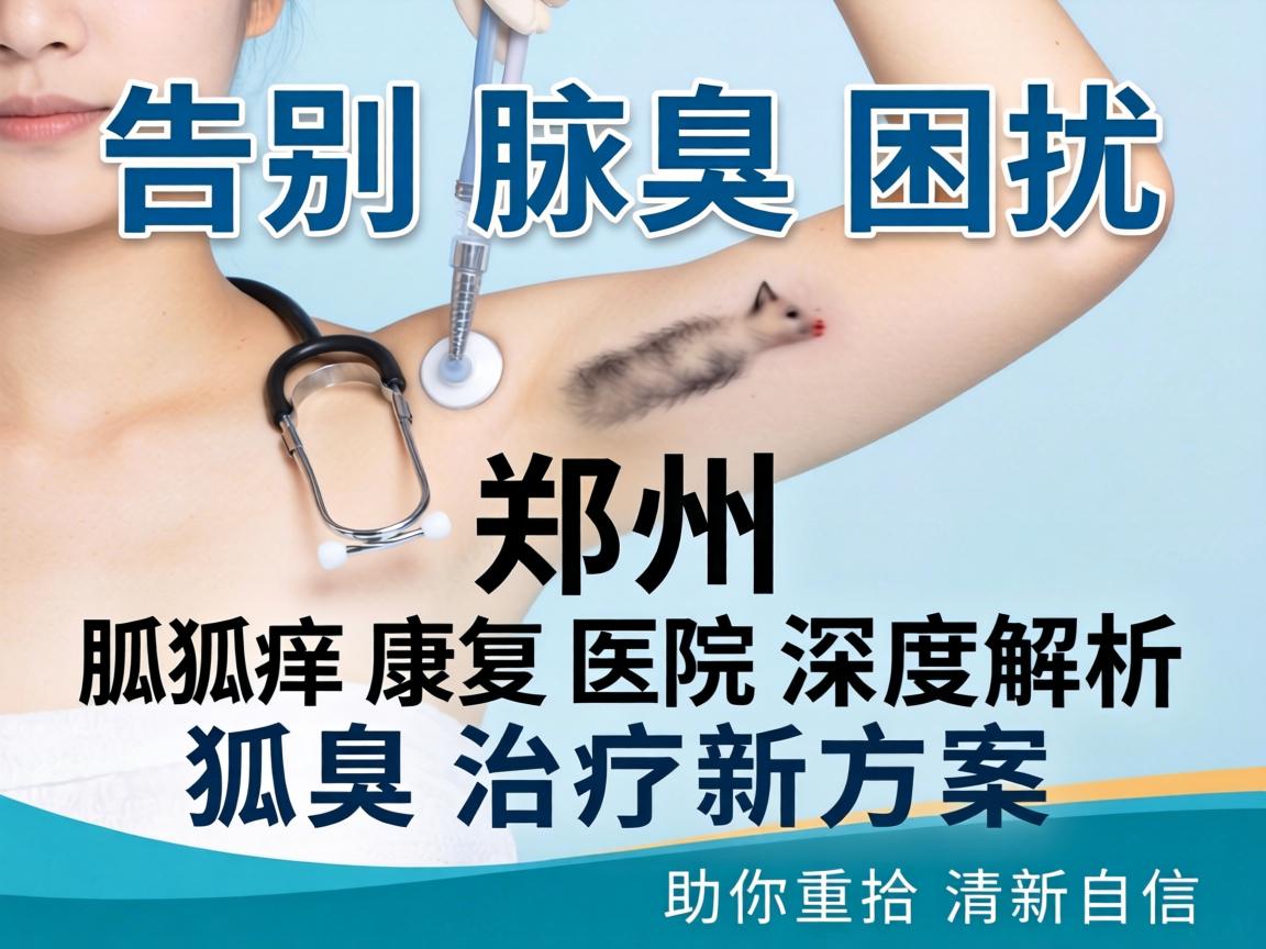 告别腋臭困扰，郑州狐臭康复医院深度解析狐臭治疗新方案，助你重拾清新自信