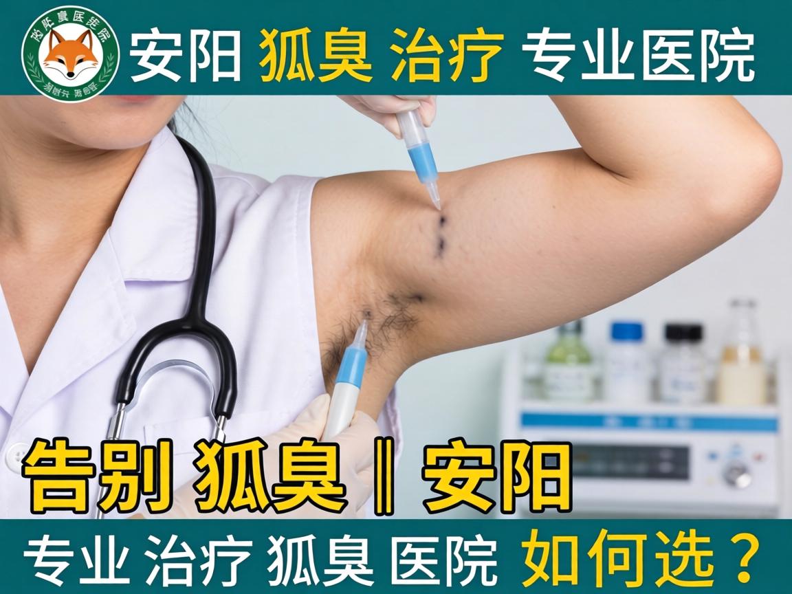 安阳狐臭治疗专业医院，告别狐臭，安阳专业治疗狐臭医院如何选？