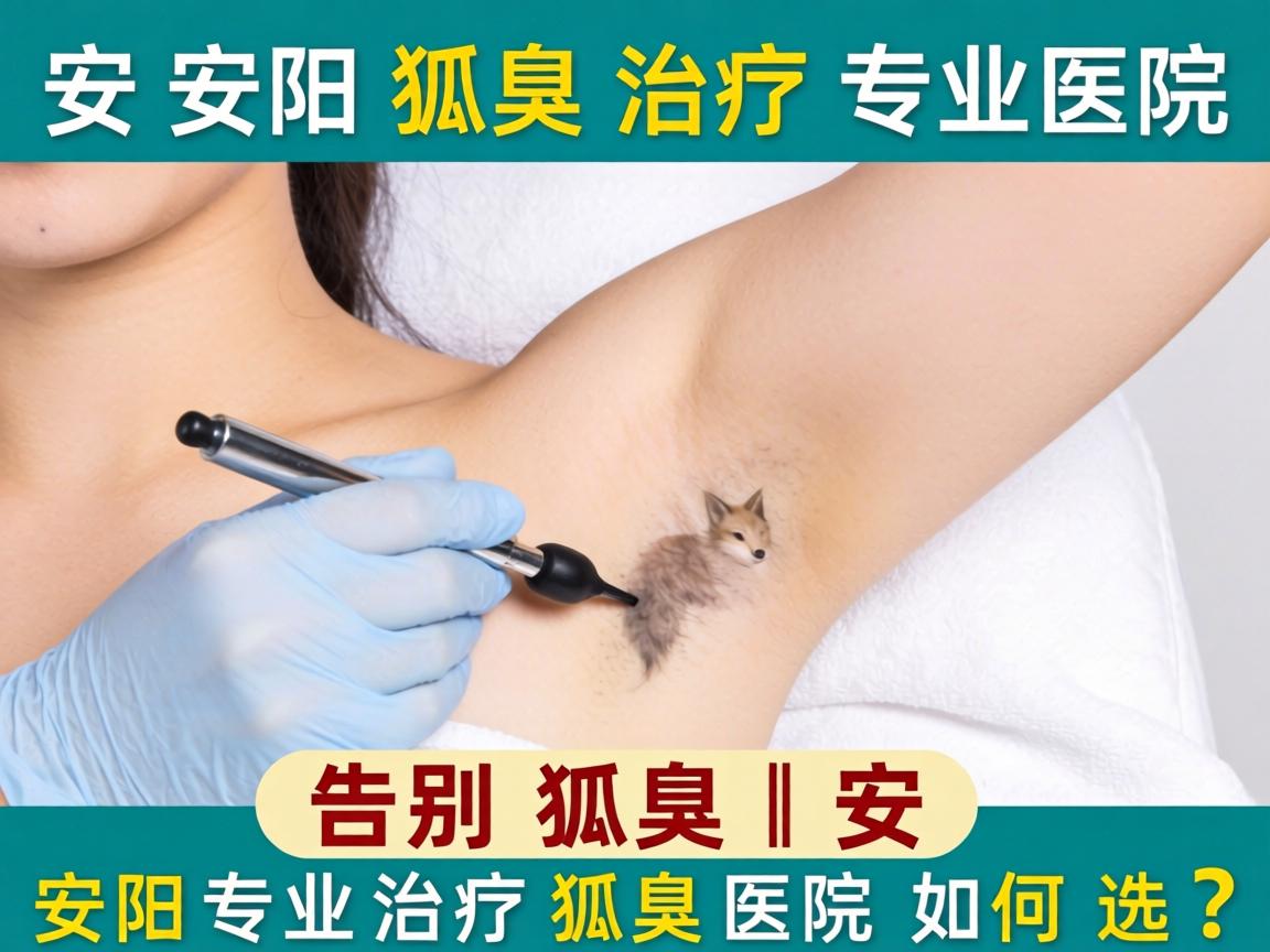 安阳狐臭治疗专业医院，告别狐臭，安阳专业治疗狐臭医院如何选？