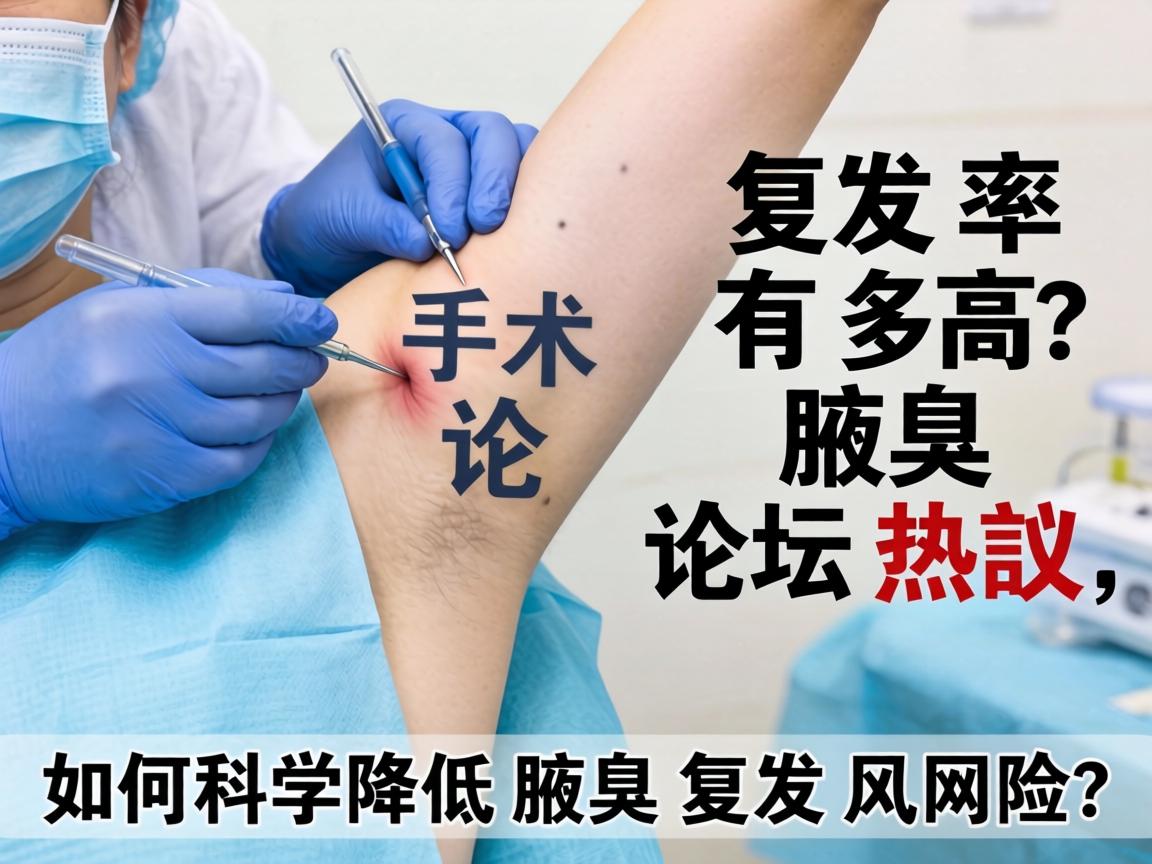 腋臭手术复发率有多高？腋臭论坛热议，如何科学降低腋臭复发风险？
