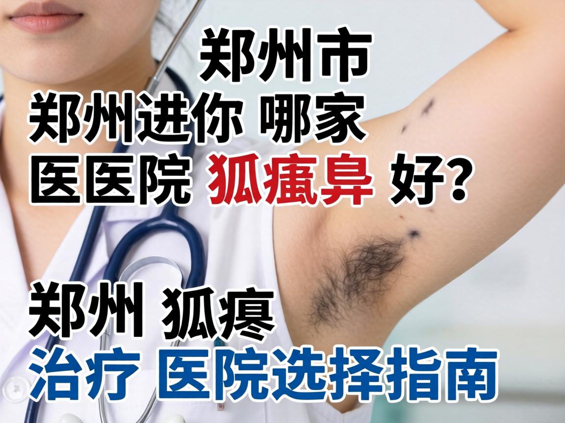 郑州市哪家医院狐臭好?郑州狐臭治疗医院选择指南 郑州市哪家医院狐臭好?郑州狐臭治疗医院选择指南