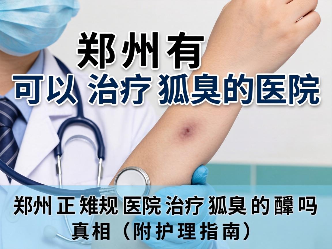 郑州有可以治疗狐臭的医院吗？郑州正规医院治疗狐臭的真相（附护理指南）