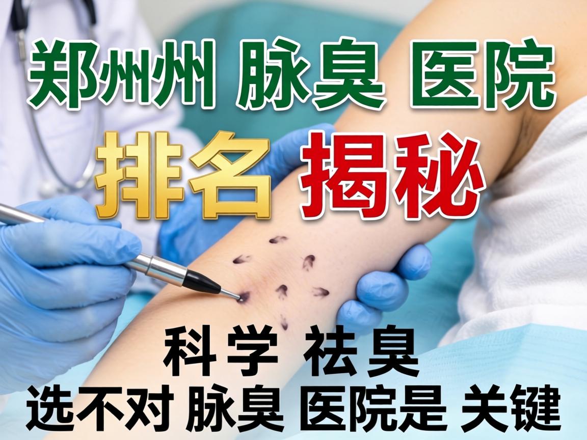 郑州腋臭医院排名揭秘，科学祛臭，选对腋臭医院是关键