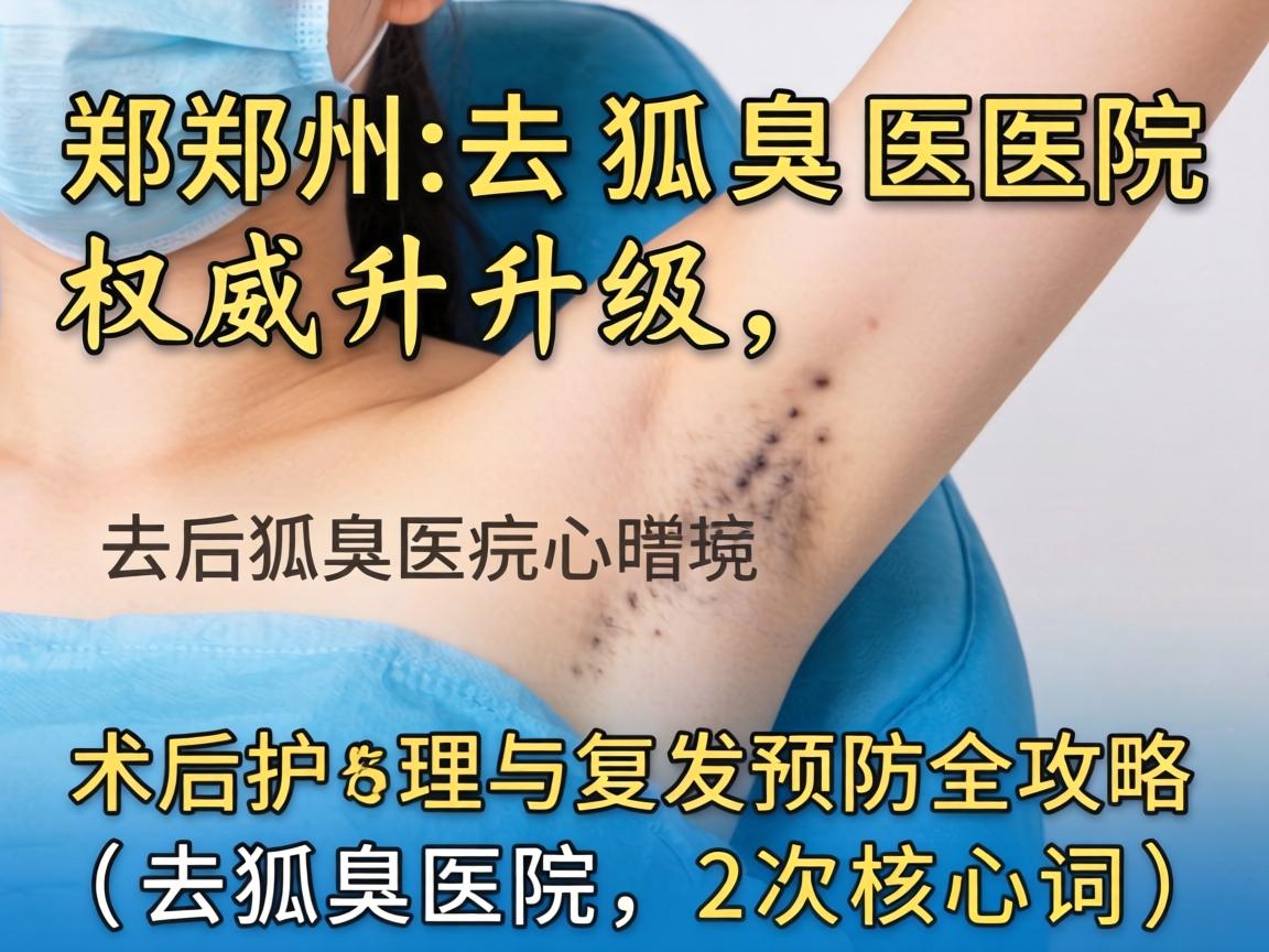 在郑州，去狐臭医院权威升级，术后护理与复发预防全攻略（去狐臭医院，2次核心词）