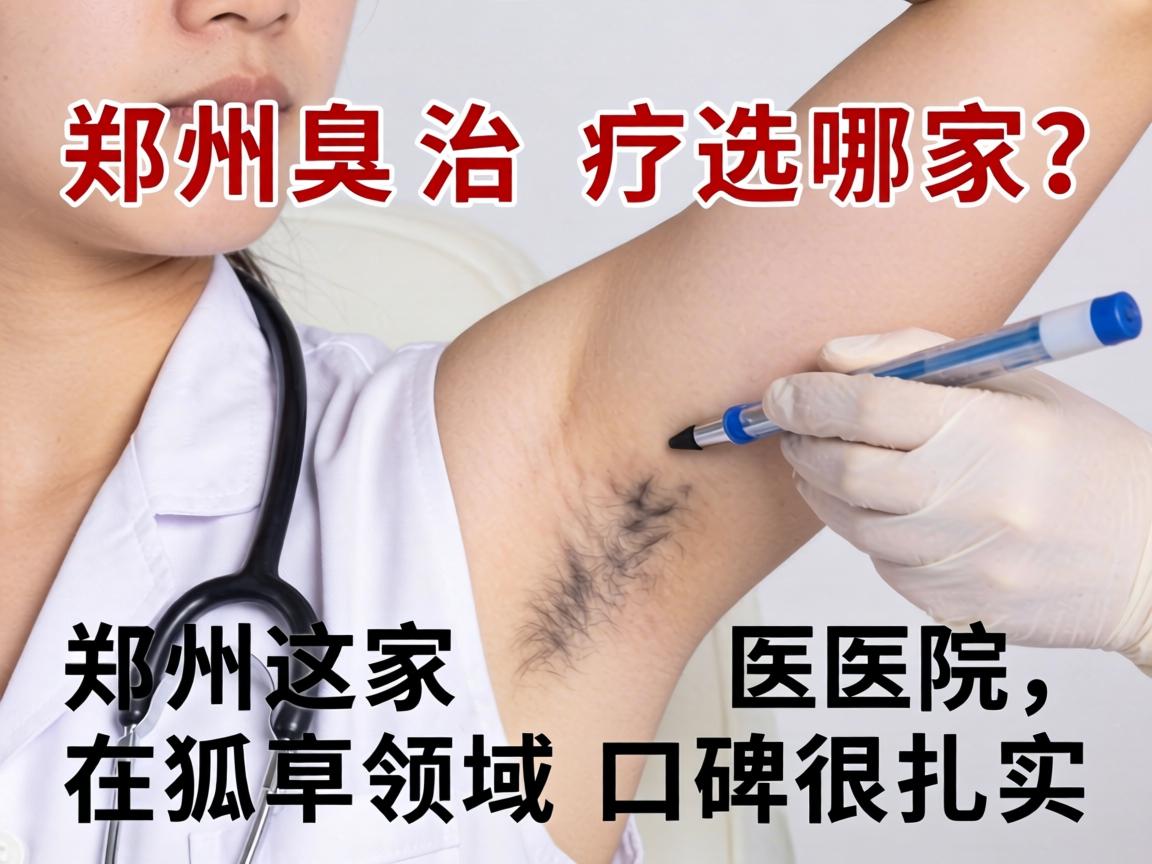 狐臭治疗选哪家？郑州这家医院在狐臭领域口碑很扎实