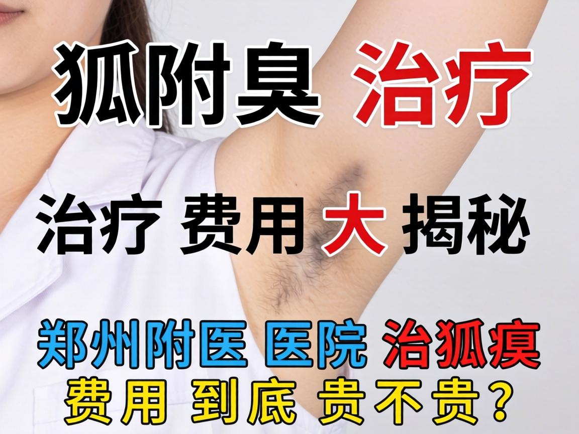 狐臭治疗费用大揭秘，郑州附医医院治狐臭，费用到底贵不贵？