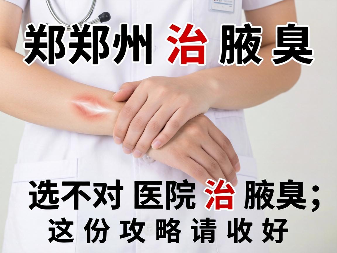 郑州治腋臭,选对医院治腋臭,这份攻略请收好 郑州治腋臭,选对医院治腋臭,这份攻略请收好