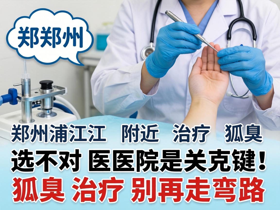 郑州浦江附近治疗狐臭,选对医院是关键!狐臭治疗别再走弯路 郑州浦江附近治疗狐臭,选对医院是关键!狐臭治疗别再走弯路