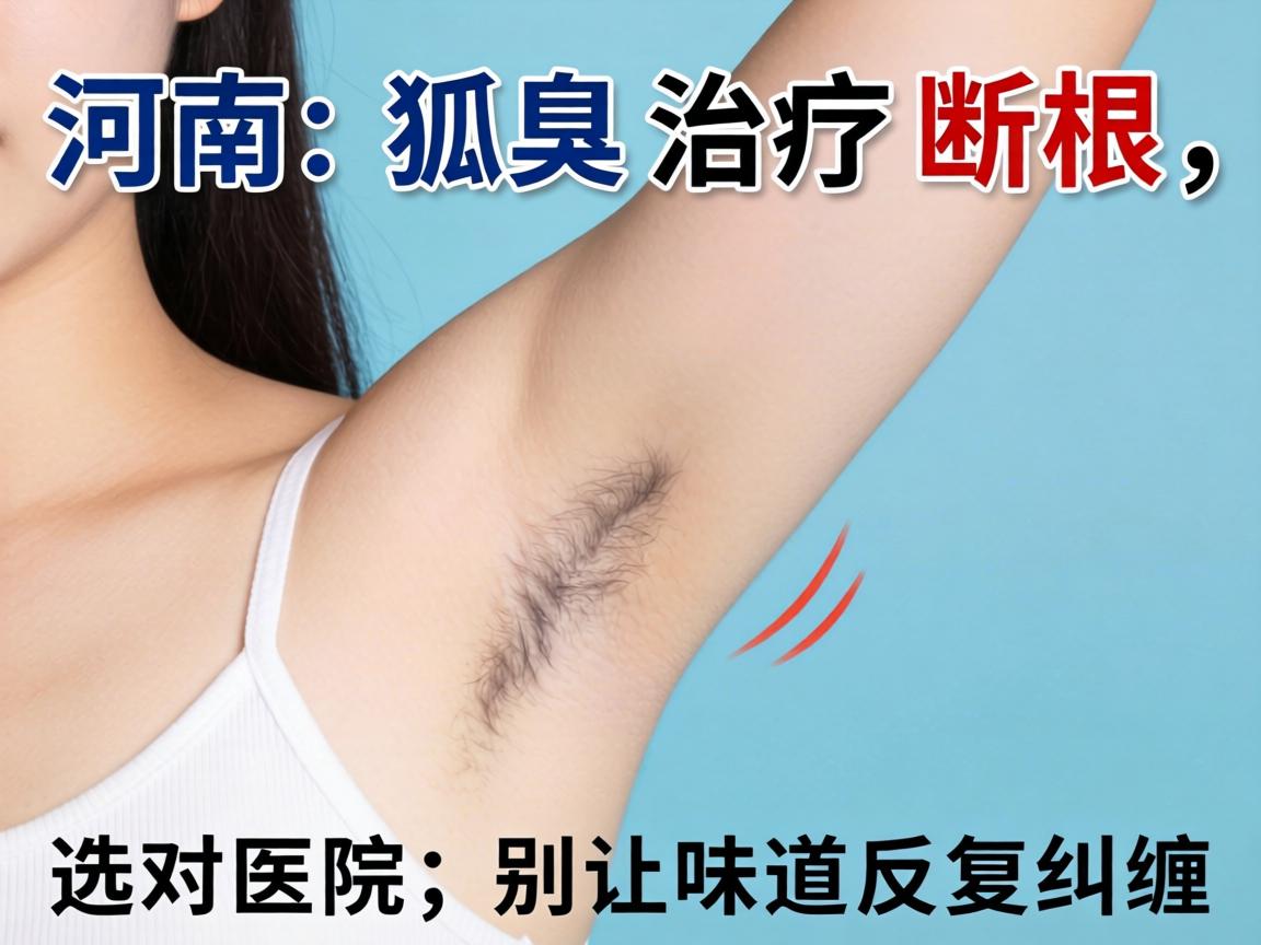 河南狐臭治疗断根,选对医院,别让味道反复纠缠 河南狐臭治疗断根,选对医院,别让味道反复纠缠