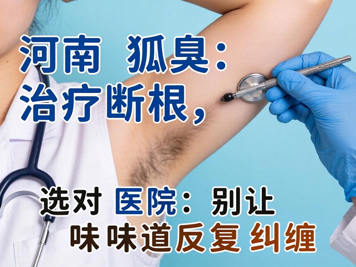 河南狐臭治疗断根,选对医院,别让味道反复纠缠 河南狐臭治疗断根,选对医院,别让味道反复纠缠