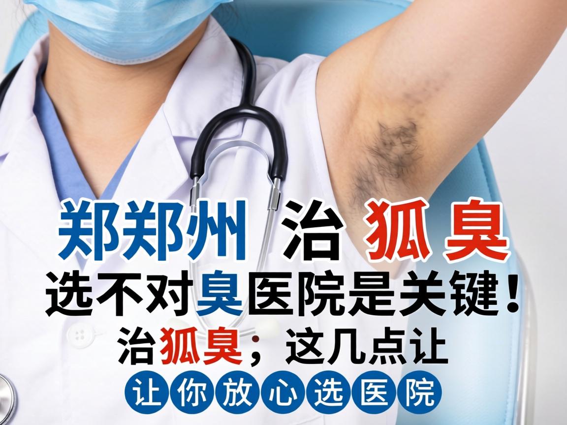 郑州治狐臭,选对医院是关键!治狐臭,这几点让你放心选医院 郑州治狐臭,选对医院是关键!治狐臭,这几点让你放心选医院