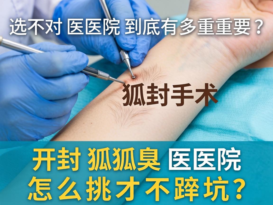 开封做狐臭手术，选对医院到底有多重要？开封狐臭医院怎么挑才不踩坑？