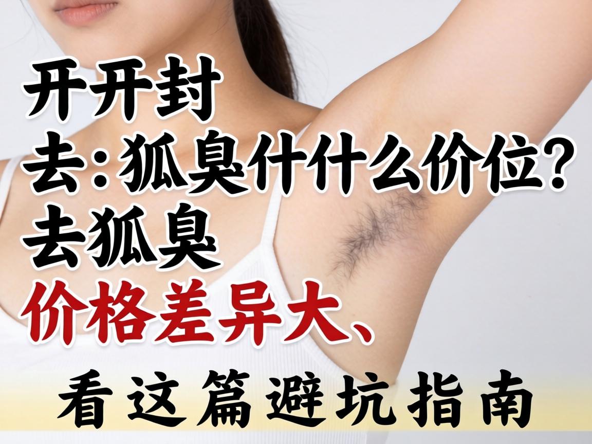 开封去狐臭什么价位？去狐臭价格差异大，看这篇避坑指南