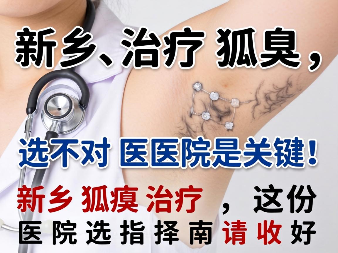新乡治疗狐臭，选对医院是关键！新乡狐臭治疗，这份医院选择指南请收好