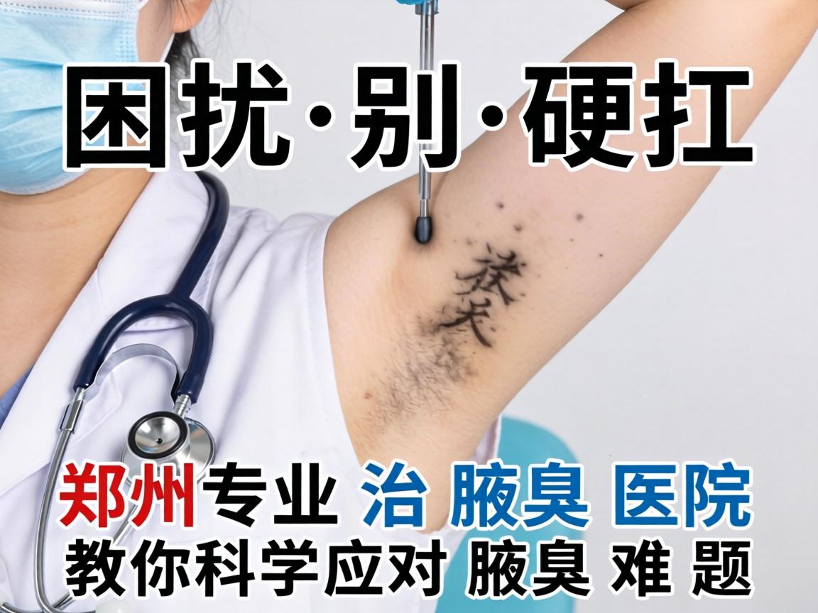 腋臭困扰别硬扛,郑州专业治腋臭医院教你科学应对腋臭难题 腋臭困扰别硬扛,郑州专业治腋臭医院教你科学应对腋臭难题