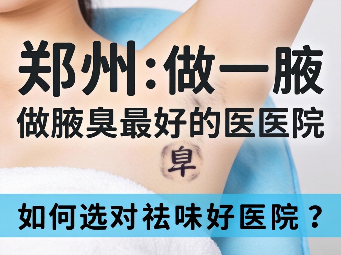 郑州做腋臭最好的医院,如何选对祛味好医院? 郑州做腋臭最好的医院,如何选对祛味好医院?