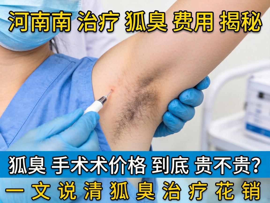 河南治疗狐臭费用揭秘,狐臭手术价格到底贵不贵?一文说清狐臭治疗花销 河南治疗狐臭费用揭秘,狐臭手术价格到底贵不贵?一文说清狐臭治疗花销
