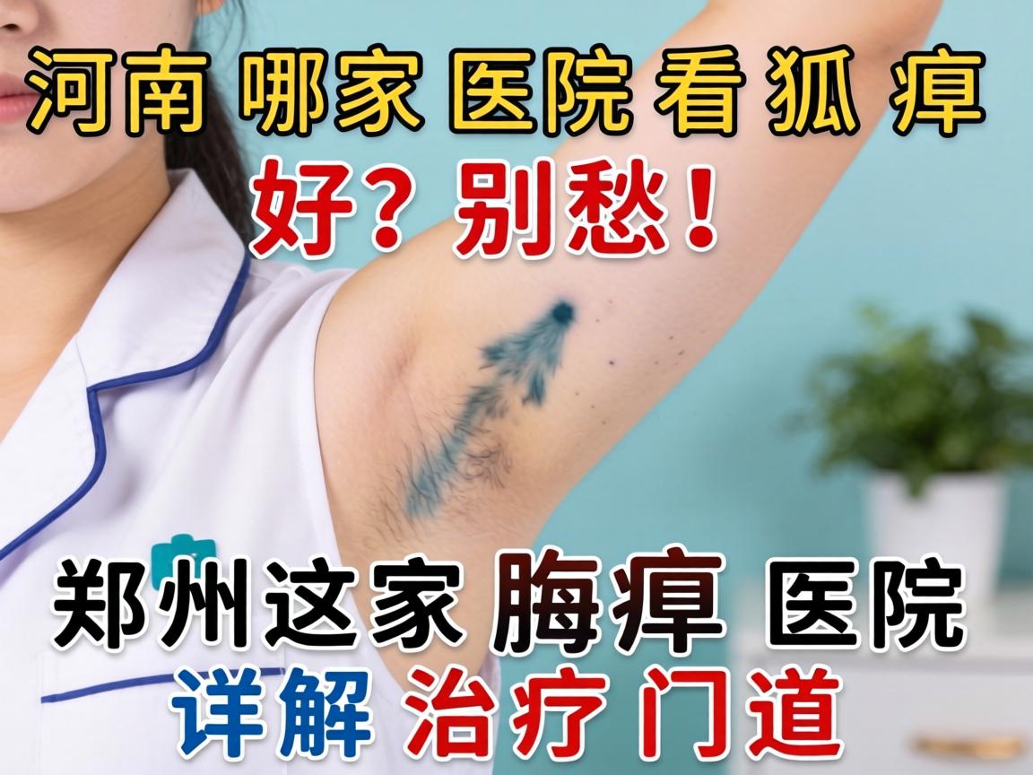 河南哪家医院看狐臭好?别愁!郑州这家腋臭医院详解治疗门道 河南哪家医院看狐臭好?别愁!郑州这家腋臭医院详解治疗门道