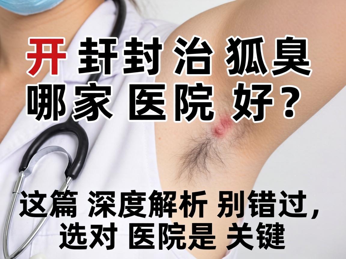 开封治狐臭哪家医院好？这篇深度解析别错过，选对医院是关键