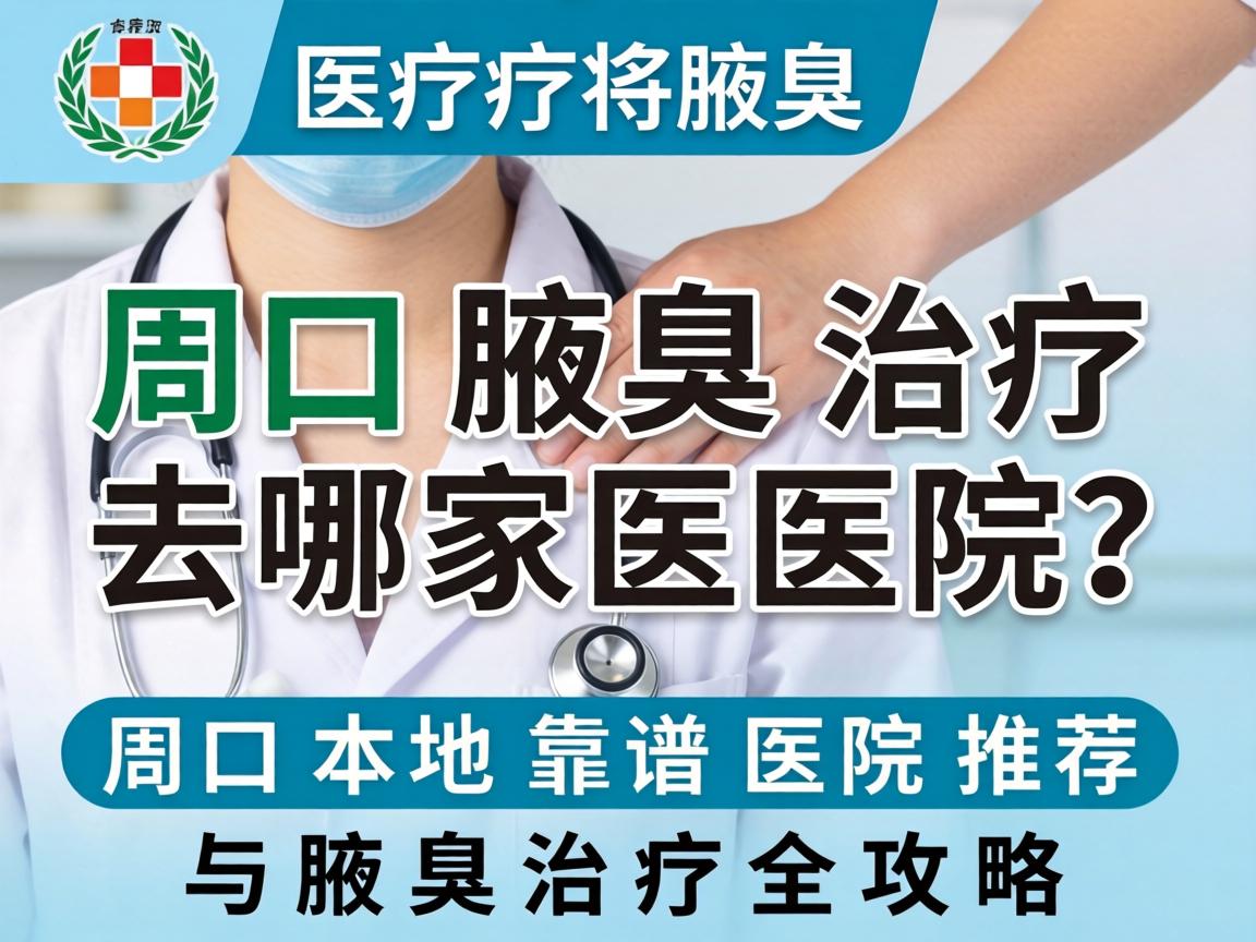 周口腋臭治疗去哪家医院？周口本地靠谱医院推荐与腋臭治疗全攻略