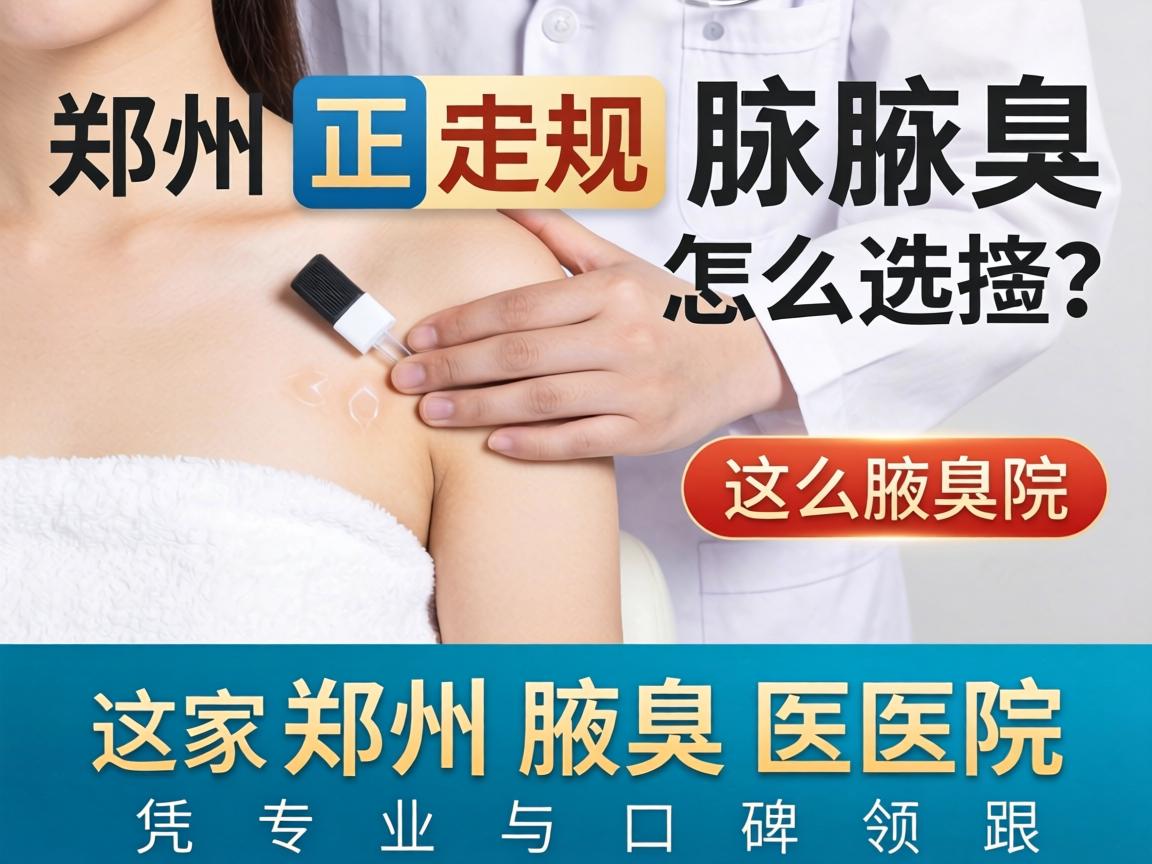 郑州正规腋臭医院怎么选?这家郑州腋臭医院凭专业与口碑领跑 郑州正规腋臭医院怎么选?这家郑州腋臭医院凭专业与口碑领跑
