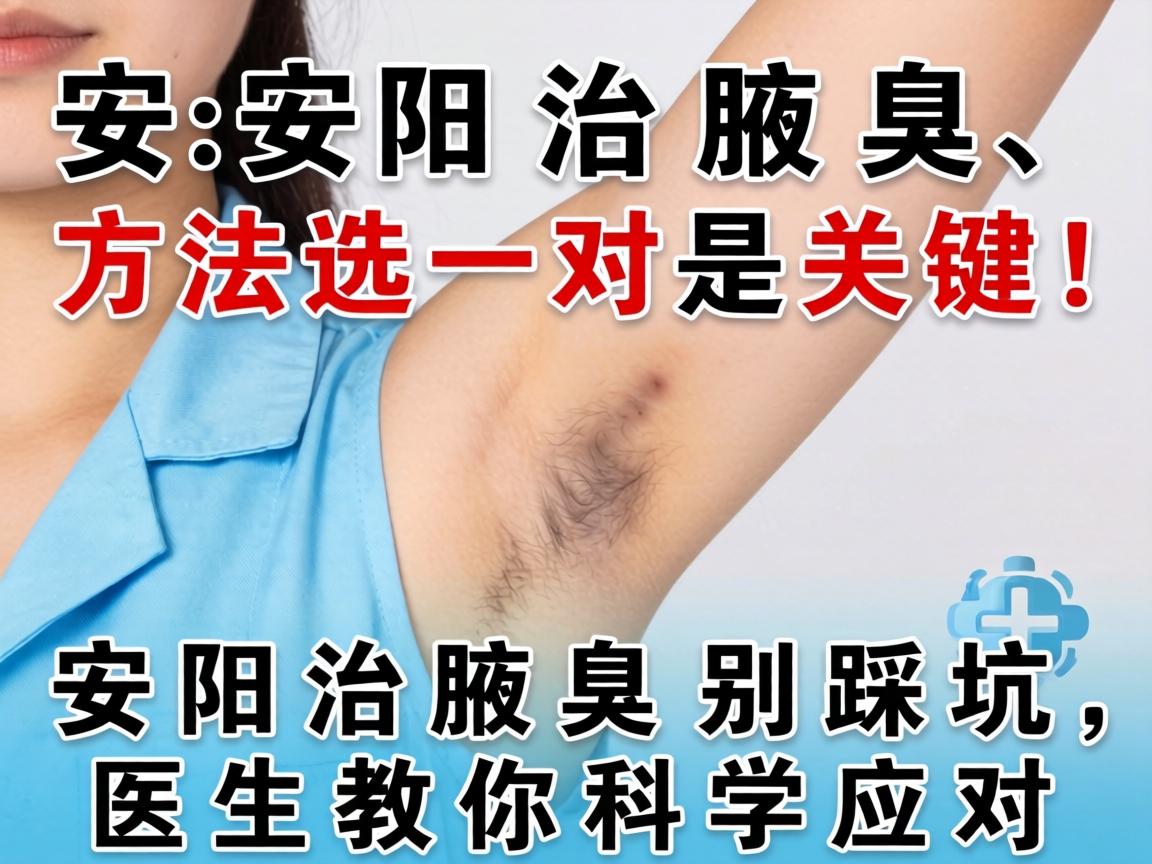 安阳治腋臭，方法选对是关键！安阳治腋臭别踩坑，医生教你科学应对