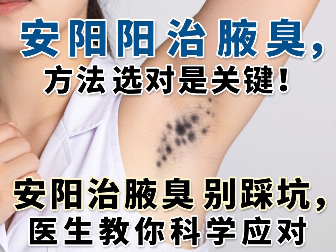 安阳治腋臭，方法选对是关键！安阳治腋臭别踩坑，医生教你科学应对