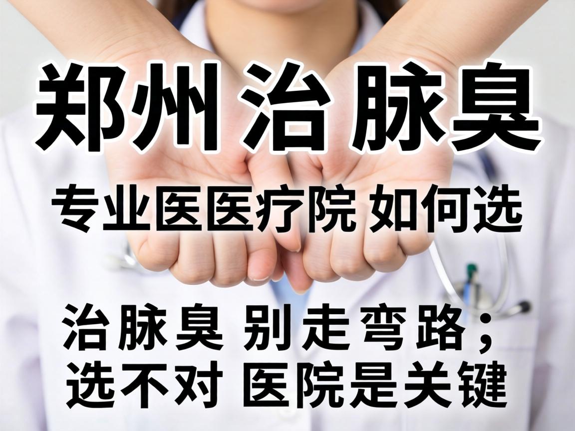 郑州治腋臭，专业医院如何选？治腋臭别走弯路，选对医院是关键
