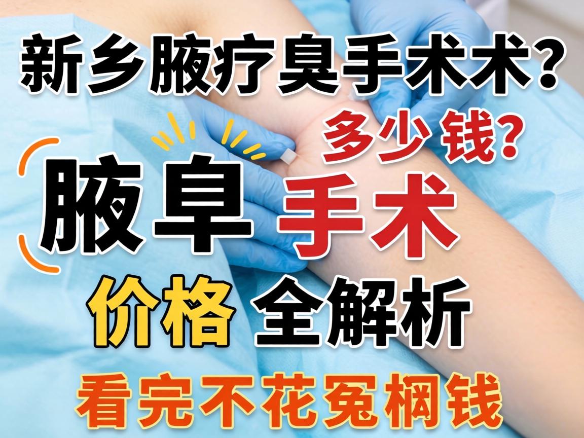 新乡腋臭手术多少钱?腋臭手术价格全解析,看完不花冤枉钱 新乡腋臭手术多少钱?腋臭手术价格全解析,看完不花冤枉钱